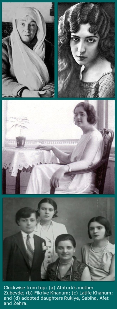 Women in the life of Ataturk